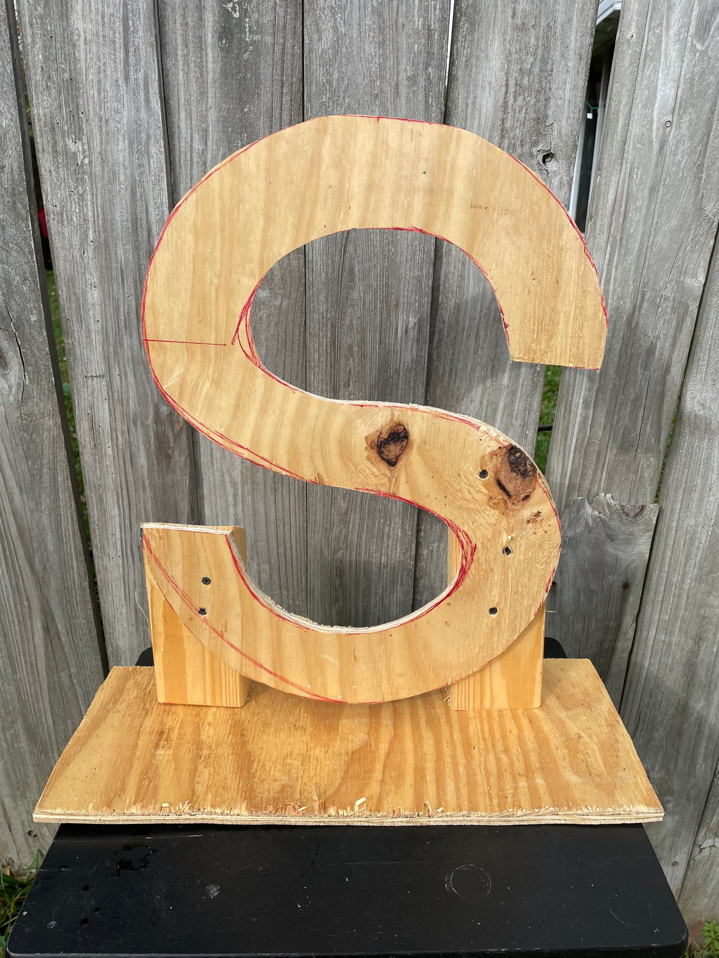 Wooden Standing Letters💕