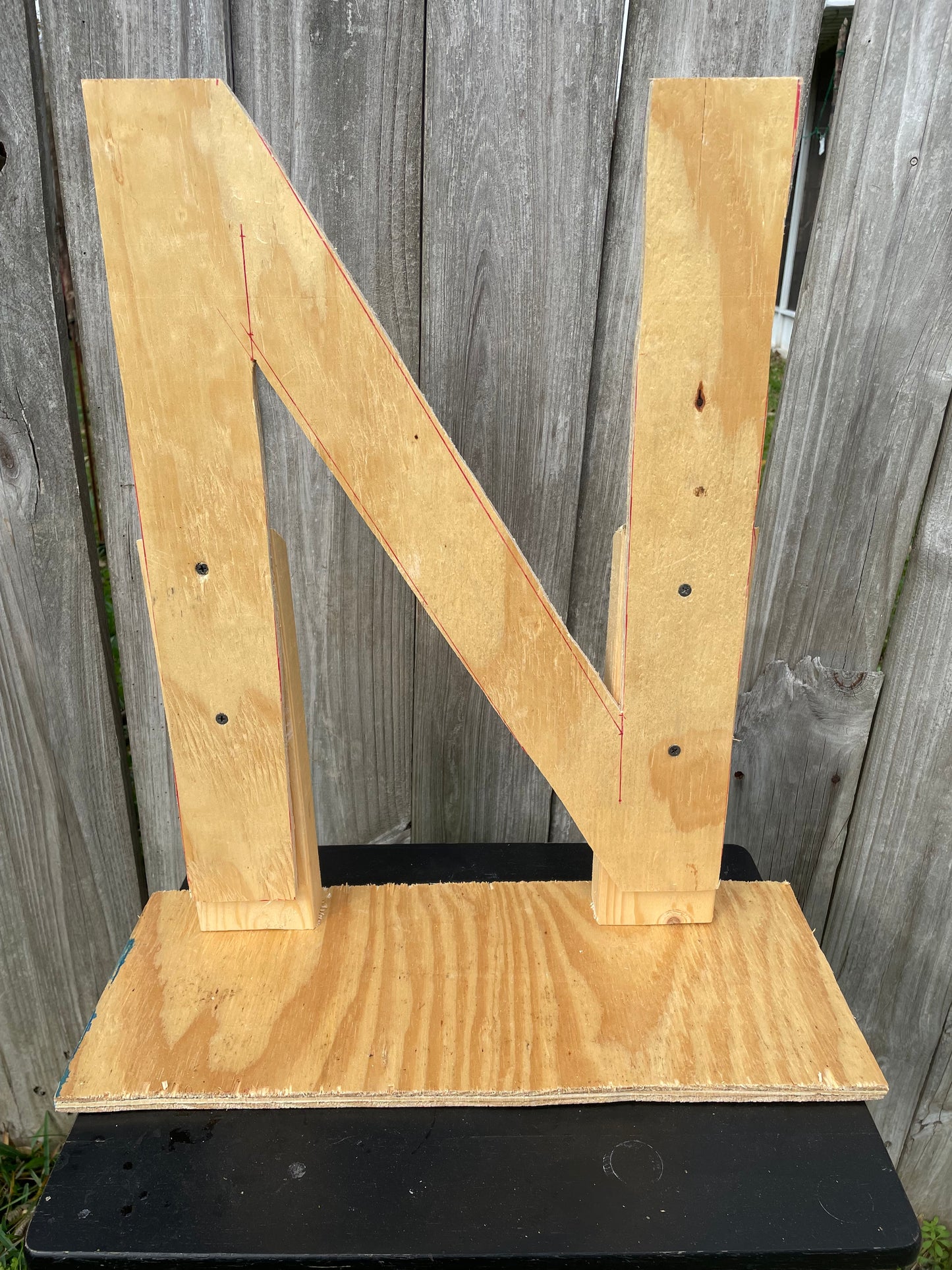 Wooden Standing Letters💕